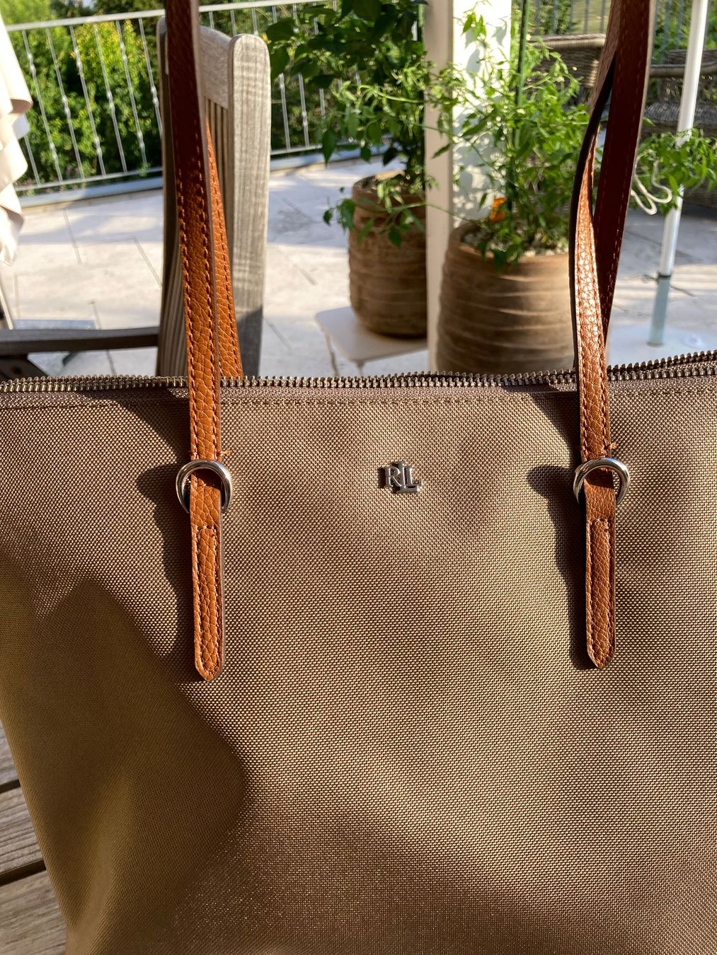 Ralph Lauren Borse da donna: Laurent Ralph Laurent Tasche Braun – Usato da Niederdorf venduto da Anderlemon 1