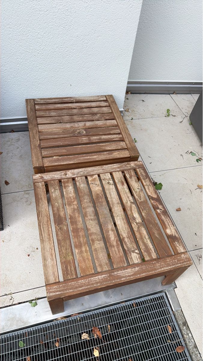 Tische: Wooden Garden Table Used – Gebraucht aus Freienbach von gio_cor