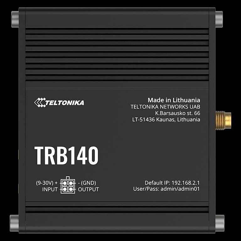 Teltonika Modem & Router: TELTONIKA TRB140 LTE Gateway Board EMEA mit Gehäuse – Nuovo (secondo la descrizione) da Rüti ZH venduto da Inovis_AG