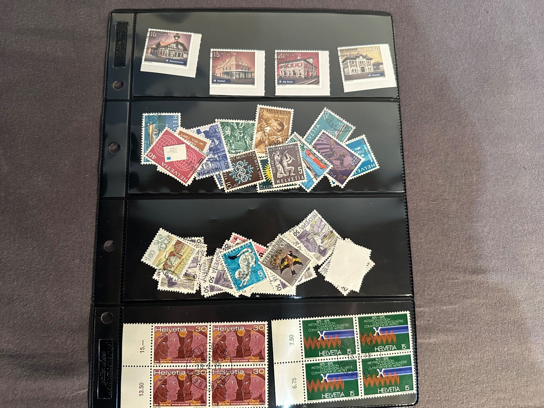 Tutti i francobolli: Chaos Sammlung Schweizer Briefmarken – Usato da Stettfurt venduto da 2442 3