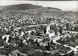 Reinach AG u Pfeffikon Flugaufnahme Nr.176 , ca.1960