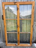 Holzfenster 2-flüglig mit Beschlägen