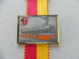 Medaille Bahn Stadt Genf / Genève Tram von Jahr 1986