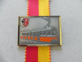 Medaille Bahn Stadt Genf / Genève Tram von Jahr 1986