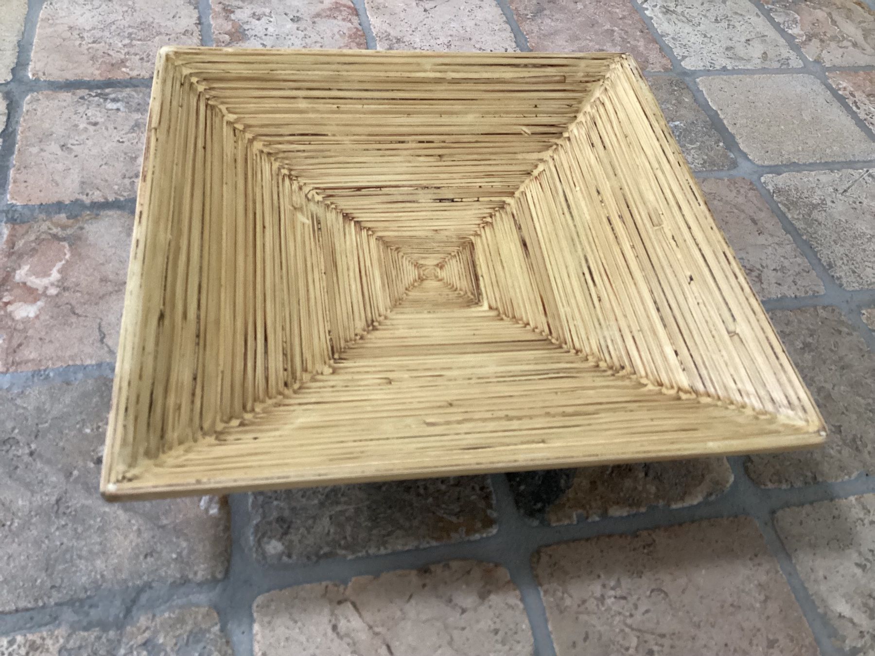 Piatti di portata: Bambusschale 25 x 25 cm – Usato da Mörschwil venduto da Monzar