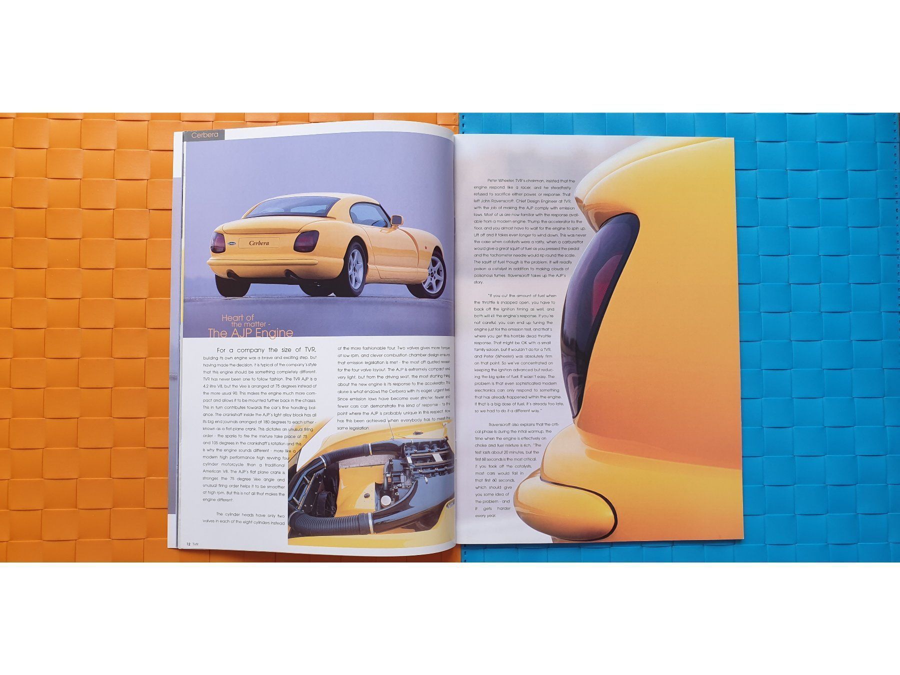Riviste & Magazine: TVR CERBERA / GRIFFITH / CHIMAERA - Prospekt / Katalog – Nuovo (secondo la descrizione) da Viganello venduto da CARLiteratur 4