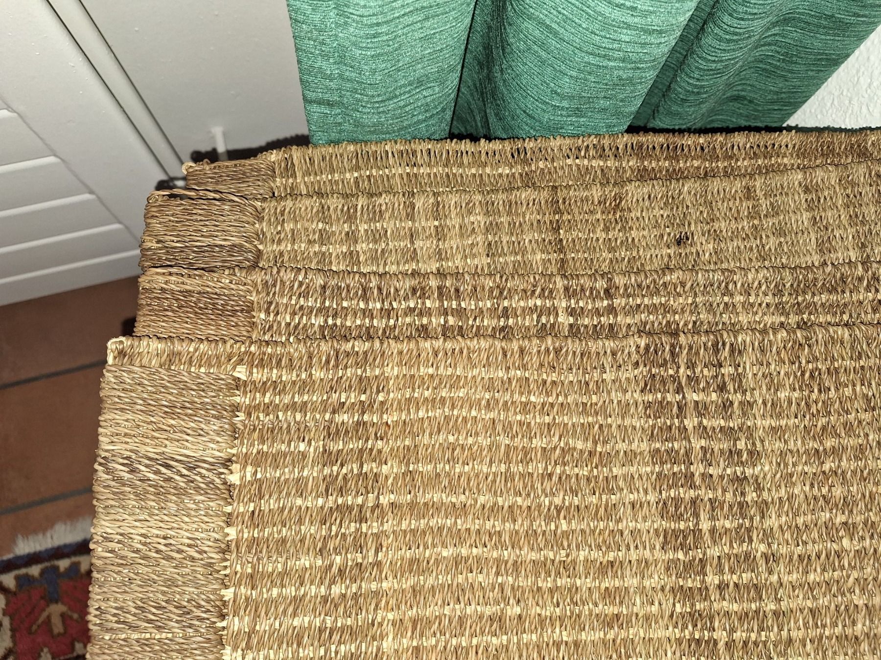Tischset: 4 TISCHSETZ RATTAN -OPTIK – Neu (gemäss Beschreibung) aus spreitenbach von lumbalplatte