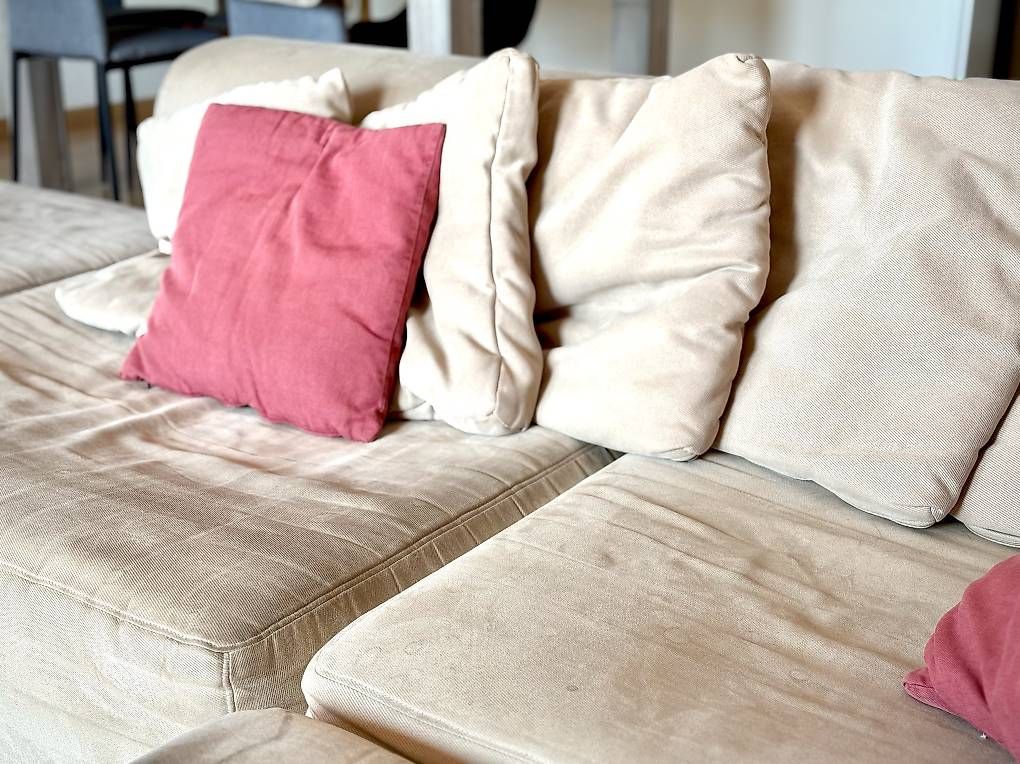 Divani: Canapé dangle modulable 6 places gris/beige – Usato da Fribourg venduto da Matt_cuc 3