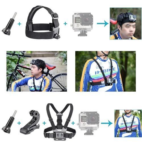Action Cam: 50-teiliges Actioncam Zubehör-Set – Neu und originalverpackt aus Liestal von OMAROSHOP 5