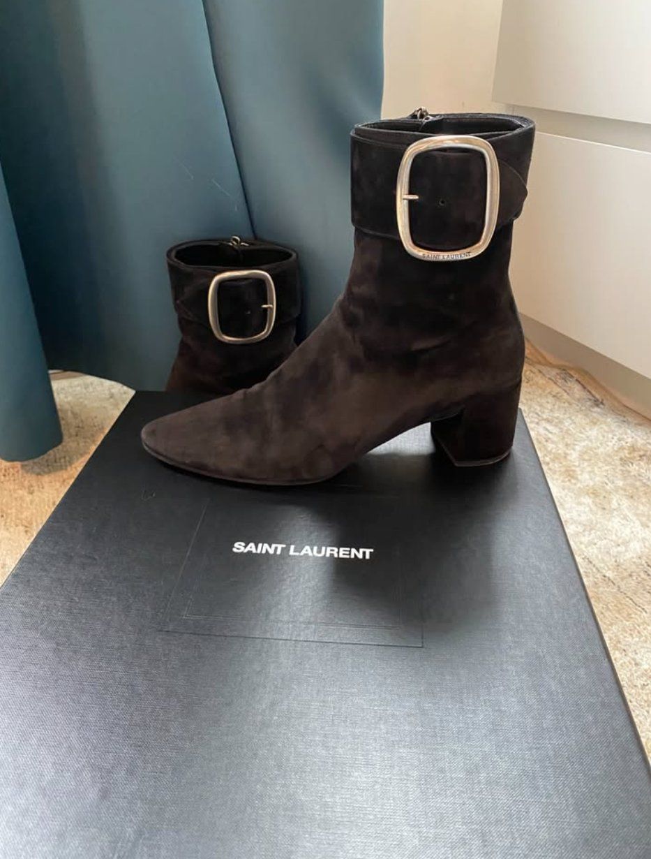 Saint Laurent Chaussures femmes: Original Saint Laurent boots – D'occasion à Zürich par elinkaelle 4
