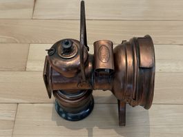 Antik Kupfer Karbid-Lampe, Decker Neuchatel