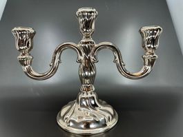 Kerzenleuchter Lutz & Weiss, verm. Versilbert