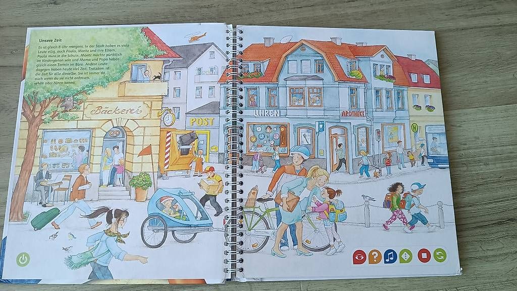 Bücher: Tiptoi Uhr und Zeit – Gebraucht aus Buttisholz von Baendlifahrer 2