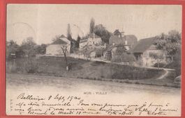 Mur - Vully beim Mont Vully - 1900 mit UPU-Marke