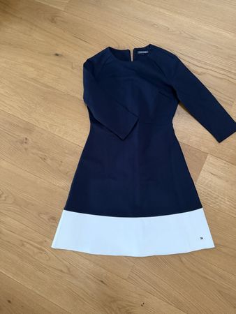 Tommy Hilfiger Kleid dunkelblau weiss 