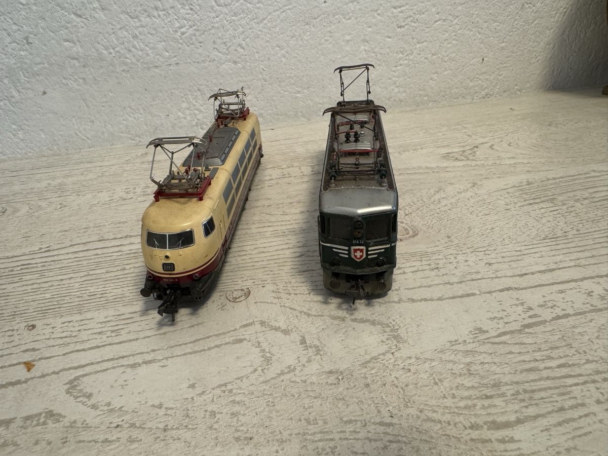 Märklin Modellini di ferrovie: märklin Fleischmann loks 2 stück – Usato da Zunzgen venduto da milesdavis76 5