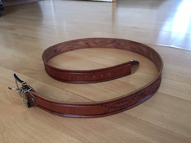 Cinture: Ledergürtel, Echtleder, neu – Usato da Muri b. Bern venduto da Simba53 2