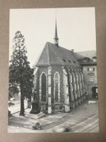 AK s/w Zürich Wasserkirche