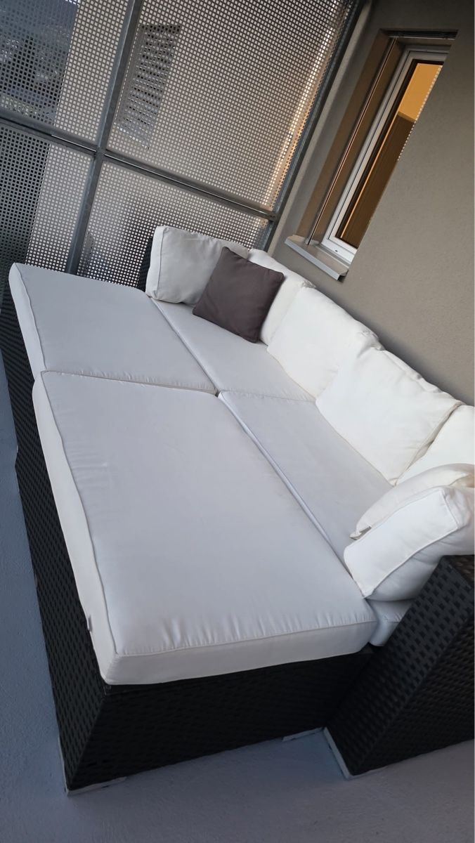 Viplounge Divani: Milano Balkon Lounge Set schwarz VIP Lounge – Usato da Reichenburg venduto da ibiza18 4
