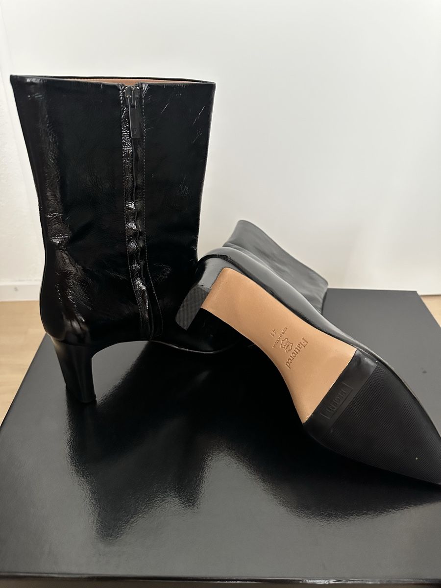 Scarpe da donna: Stiefeletten Flattered Leder schwarz Grösse 41 – Usato da Basel venduto da bruno1973 1