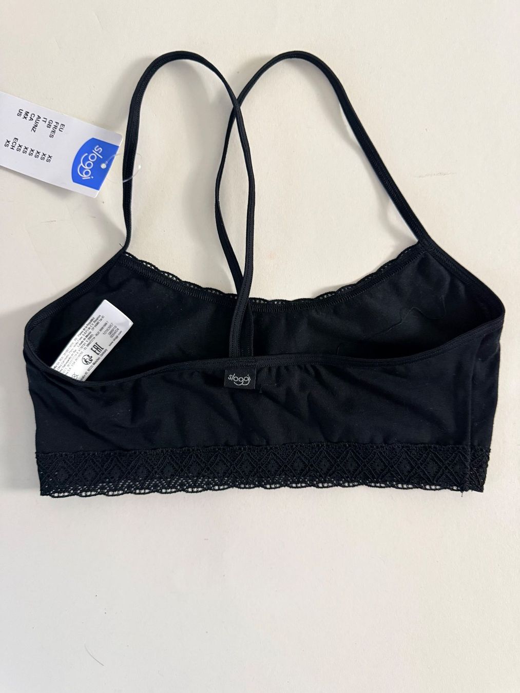 Sloggi Altra biancheria intima: SLOGGI, Top EverNew LACE, Grösse XS, Farbe Schwarz – Nuovo e nell'imballaggio originale da Rudolfstetten venduto da gst_g7xl 3