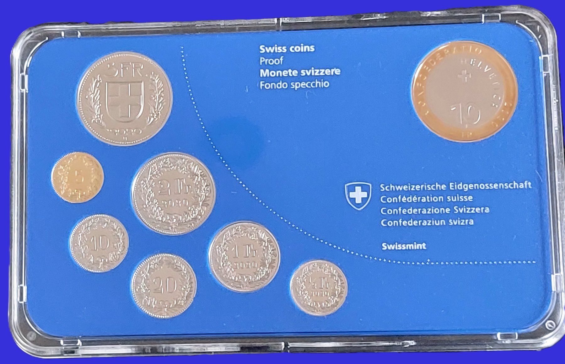 Tutti le monete: CH - Münzsatz 2020 pp – Nuovo (secondo la descrizione) da Arch venduto da repros 2