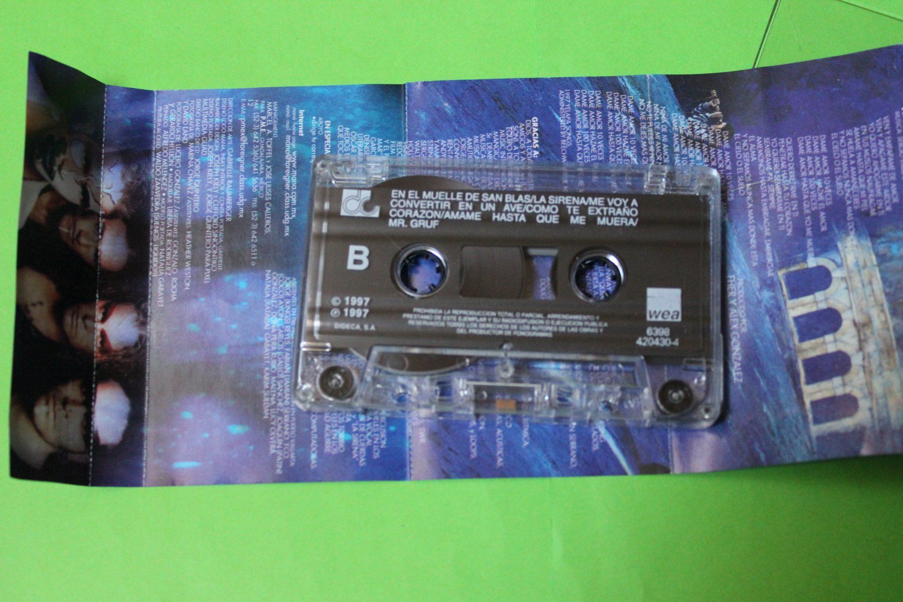 Musicassette: Mana - Suenos liquidos MC 1997 – Usato da Tübach venduto da JamesStone 4