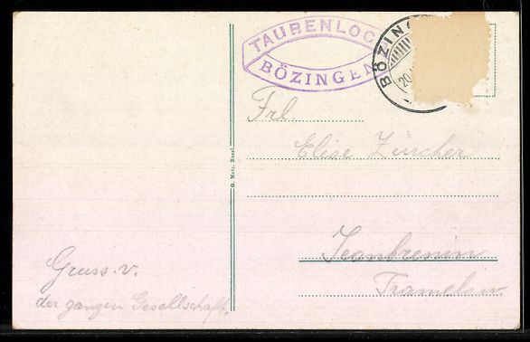 Cartoline postali: AK Taubenloch, Taubenloch im Winter – Usato da Berlin venduto da bartko-reher 1