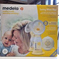 Medela Swing Maxi Flex Doppelmilchpumpe mit BH Gr.M