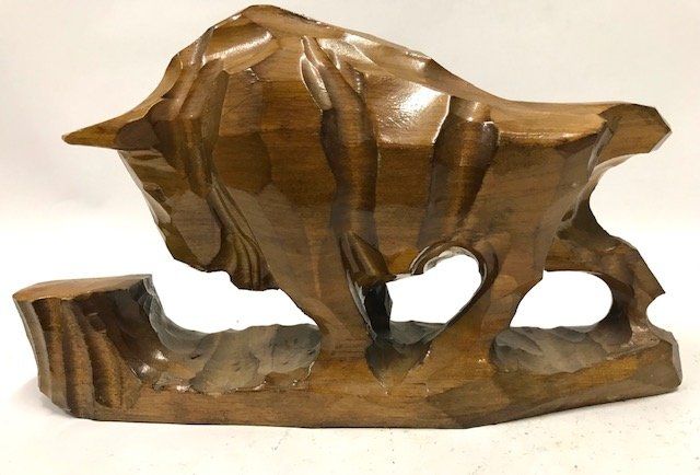 Figuren: Bison aus Holz geschnitzt – Gebraucht aus Zürich von gigimai67 4