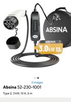 Câble de recharge type2 6m vers 230v