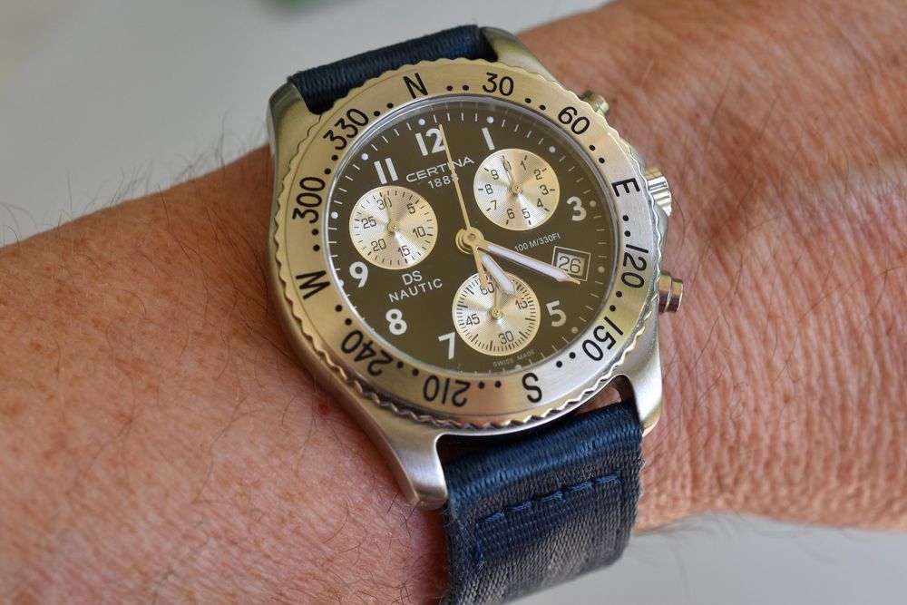 Montre Certina DS Nautic Full Set 2009, 39 Mm, Mouvement Quartz - Occasion