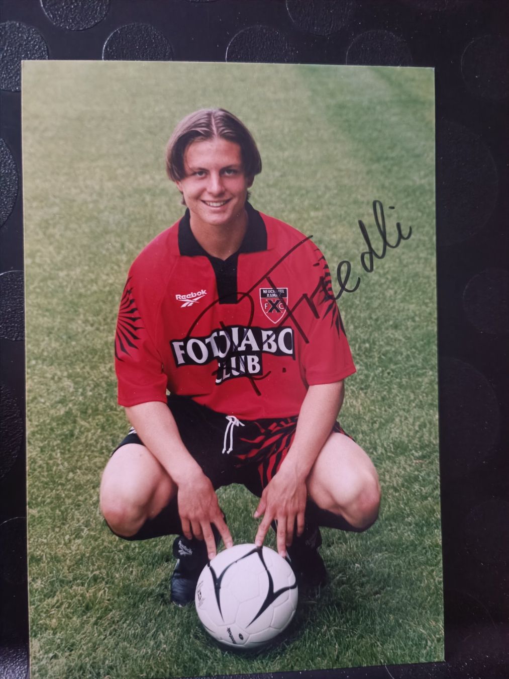 Autografi: Roman Friedli - Xamax - handsigniert – Usato da Menziken venduto da Artographs