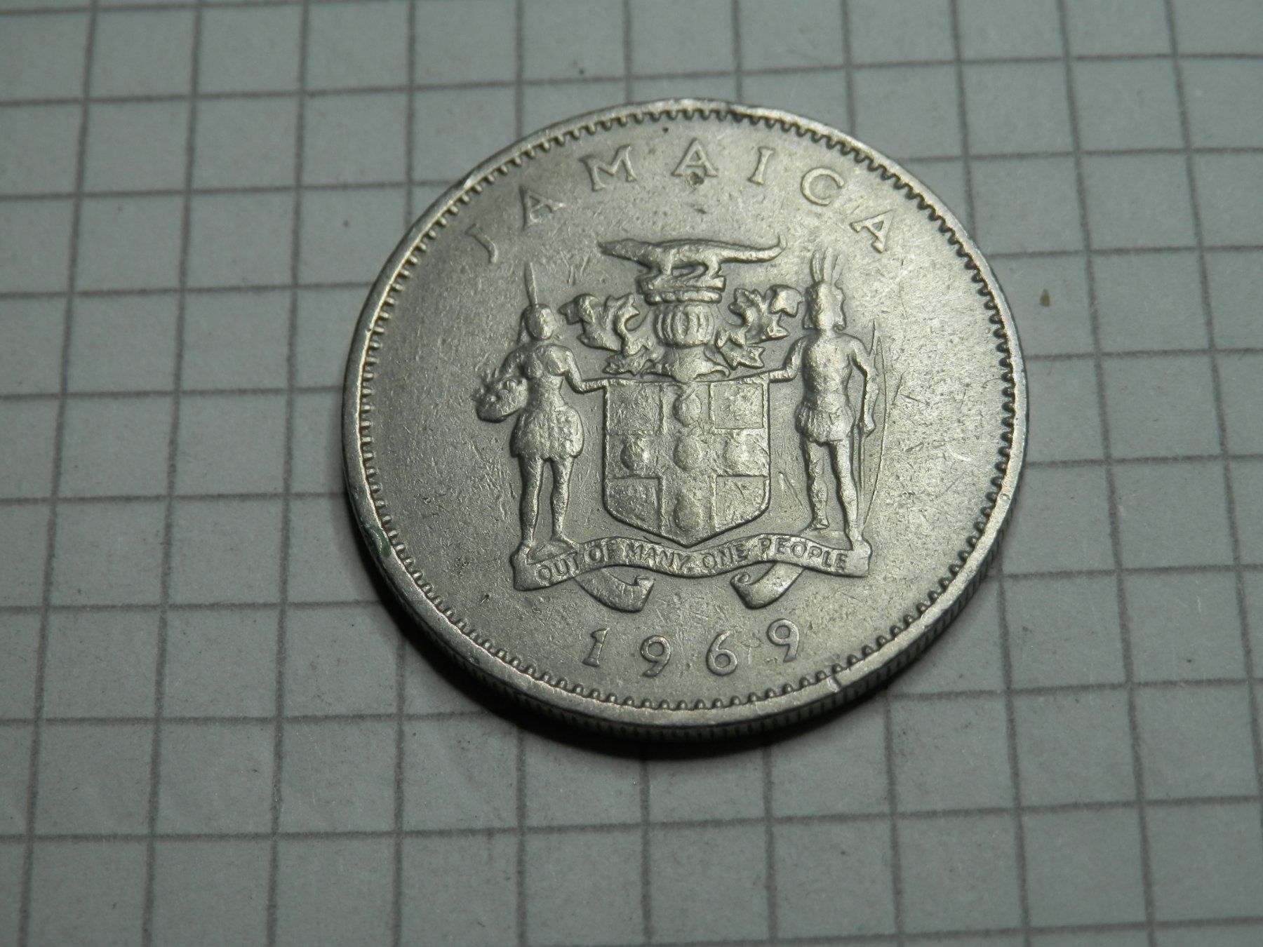 Tutti le monete: Jamaika 10 Cent, 1969 – Usato da Weiach venduto da weiach81