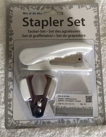 Macchine rilegatrici: tacker-Set Bostich Hefter weiss stapler Tacker – Nuovo e nell'imballaggio originale da Buchs SG venduto da Billikatze5
