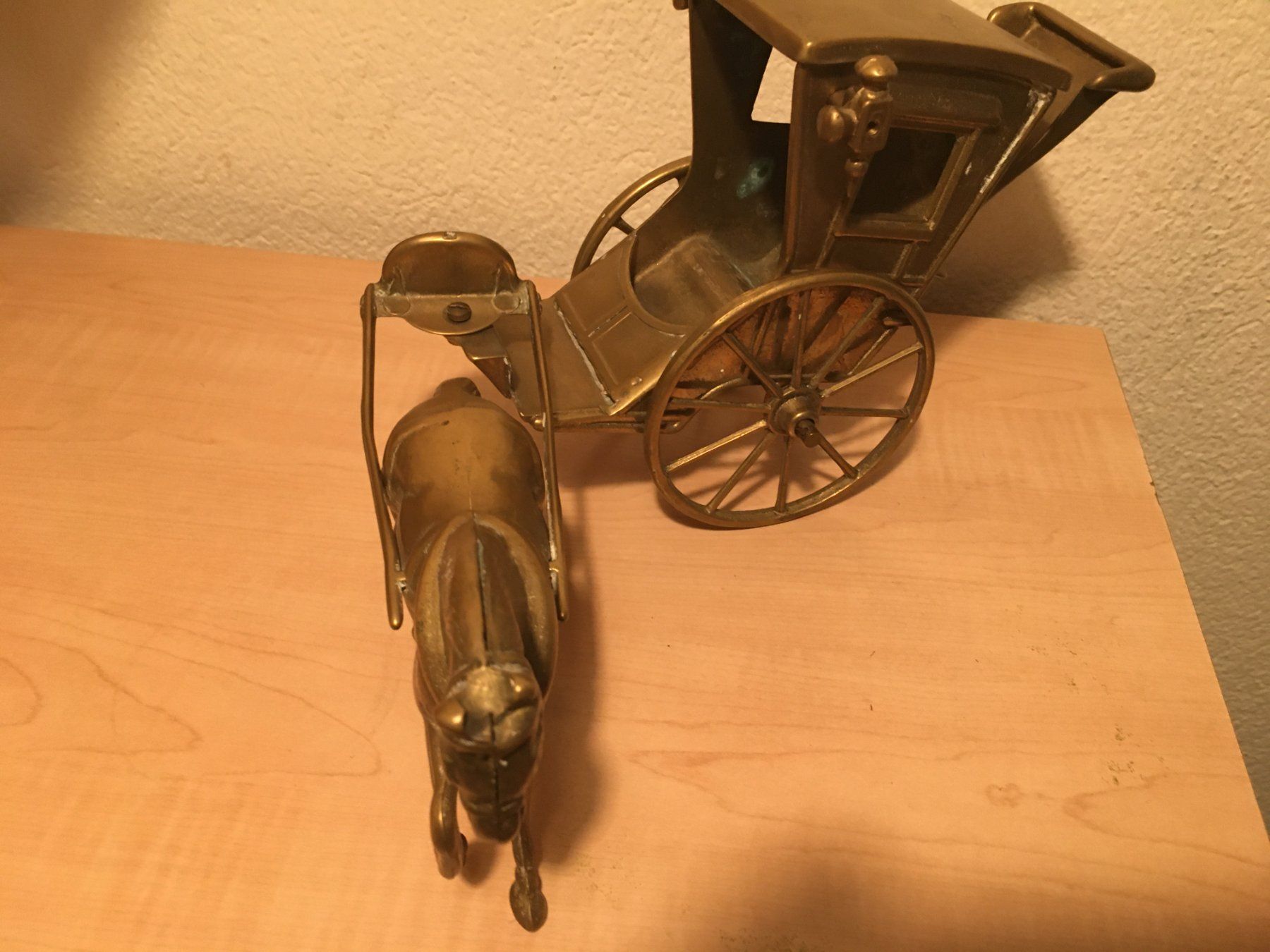Carrozze: Pferd mit Kutsche Messing – Usato da langenthal venduto da Bazlago 3
