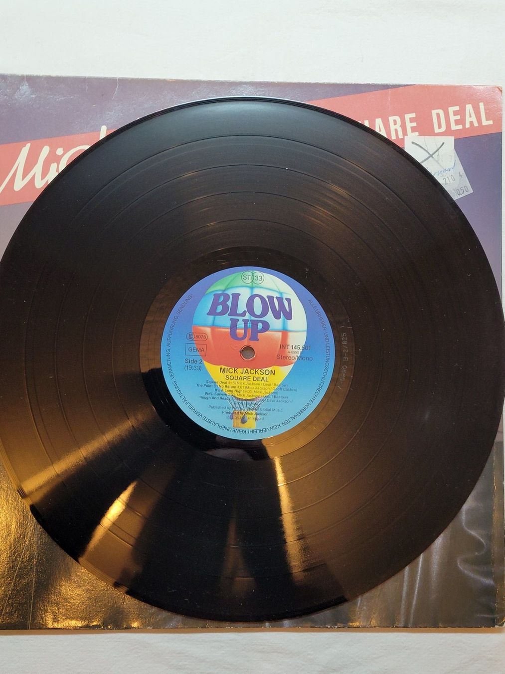 Vinyles: Vinyle Mick Jackson "Square Deal" Occasion – D'occasion à La Chaux-de-Fonds par NOUVELLE.CH 4