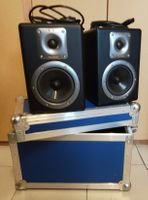 Paire enceintes, Tapco by Mackie, model S5. + flightcase.