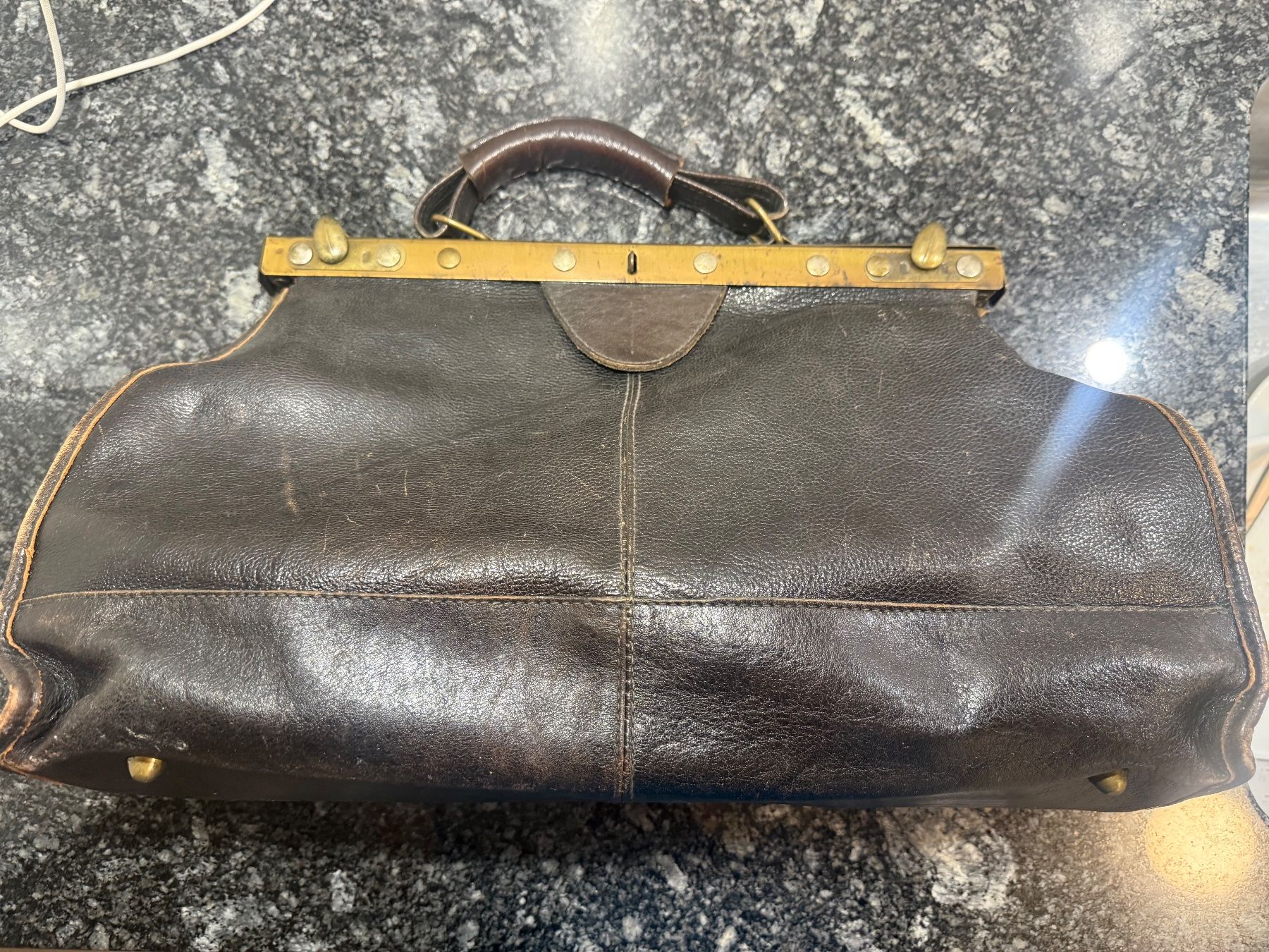 Borse: Antike Arzt Ledertasche – Usato da Niederscherli venduto da ija_y67c 5