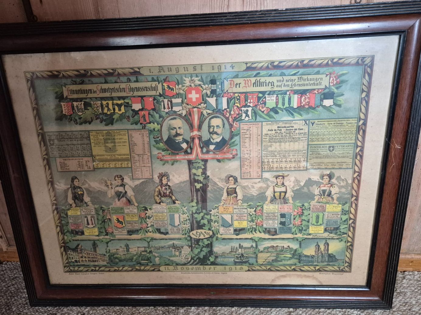 Foto & Immagini: Bild "1. August 1914" – Usato da Hasle b. Burgdorf venduto da Spitzohr