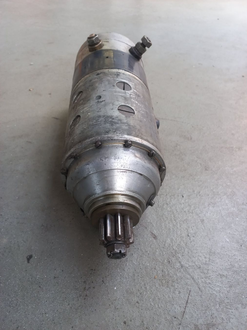 Tutti i ricambio: Oldtimer Scintilla Schubstart - Anlasser 12 Volt Hürlimann – Usato da Dulliken venduto da Dullikenlerchclassic 2