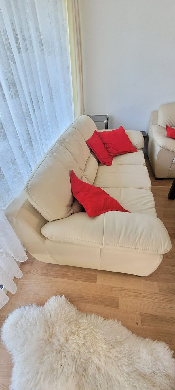 Divani: Sofa Leder  3 er B 185cm – Usato da Nürensdorf venduto da Maesesport 1