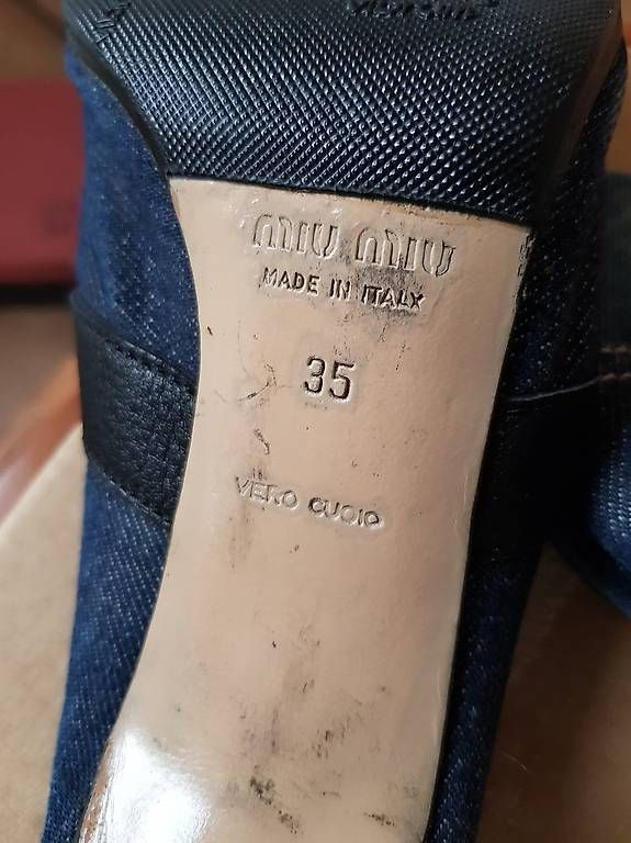 Scarpe da donna: MIU MIU Denim Gr.35 – Usato da Langenthal venduto da sar_nm7g 2