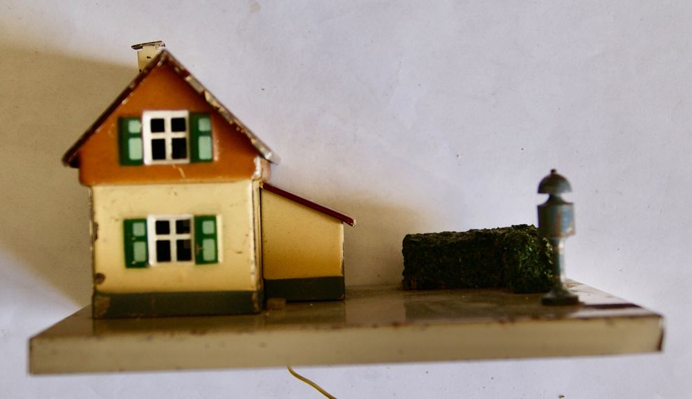 Barrière SNCF pour Gare Echelle HO 1/87 ème - BOIS MODÉLISME