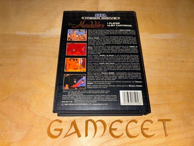 Sega Spiele: Aladdin Disney Sega Mega Drive – Gebraucht aus Steinach von Gamecet 2