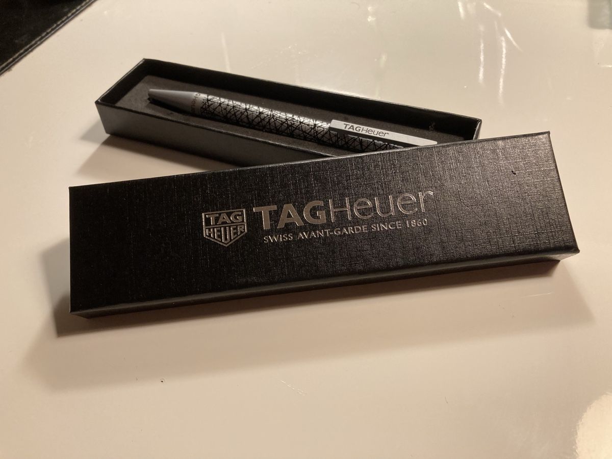 Penna & Evidenziatori: Tag Heuer Kugelschreiber – Nuovo e nell'imballaggio originale da Bern venduto da tar_hm7j