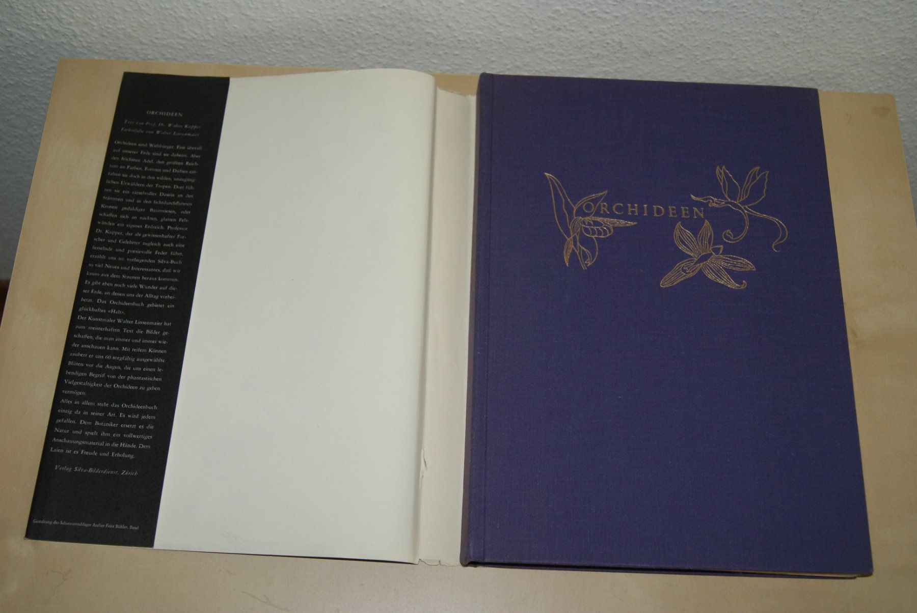 Libri: Orchideen. Silva-Bilderbuch Erste Auflage – Usato da Zürich venduto da Widi1