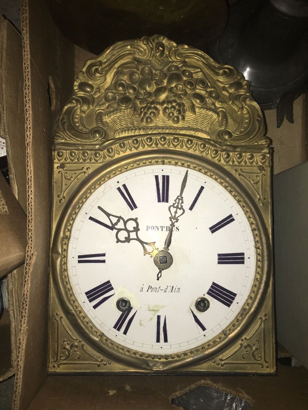 Orologi da terra & Orologi da parete: Ponthus Pendeluhr Comtoise Wanduhr – Usato da Kriens venduto da Clevero 5