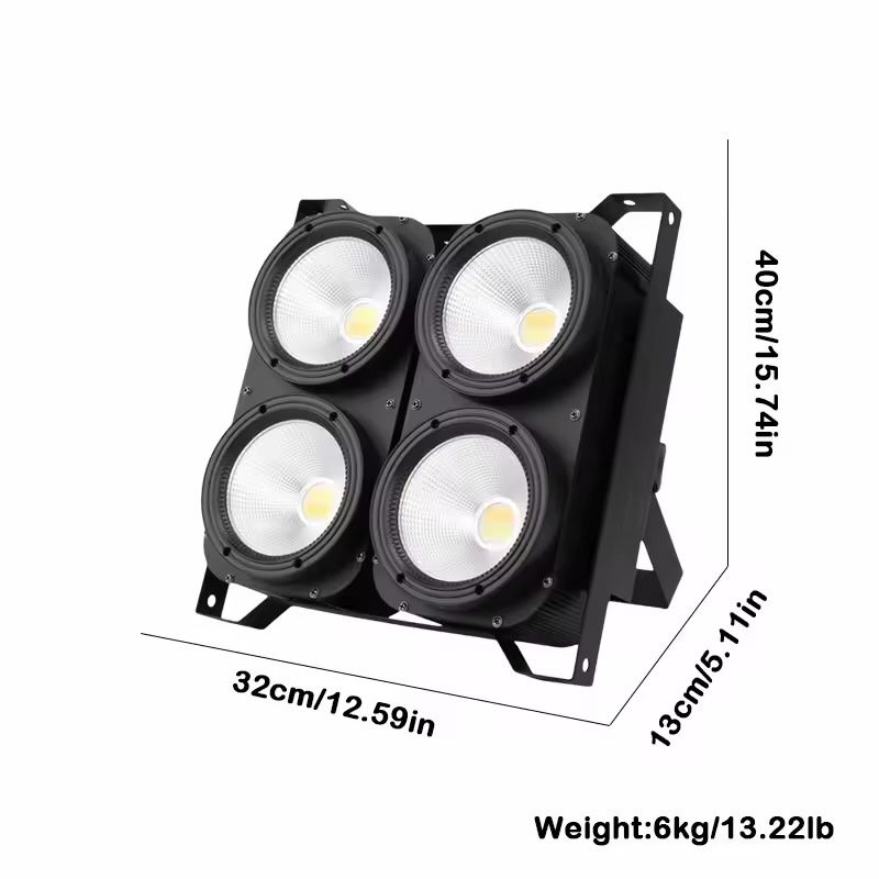 Lampade: 4x100W Audience Blinders 4 stuck with flight case – Usato da Effretikon venduto da vis_nfs5 3