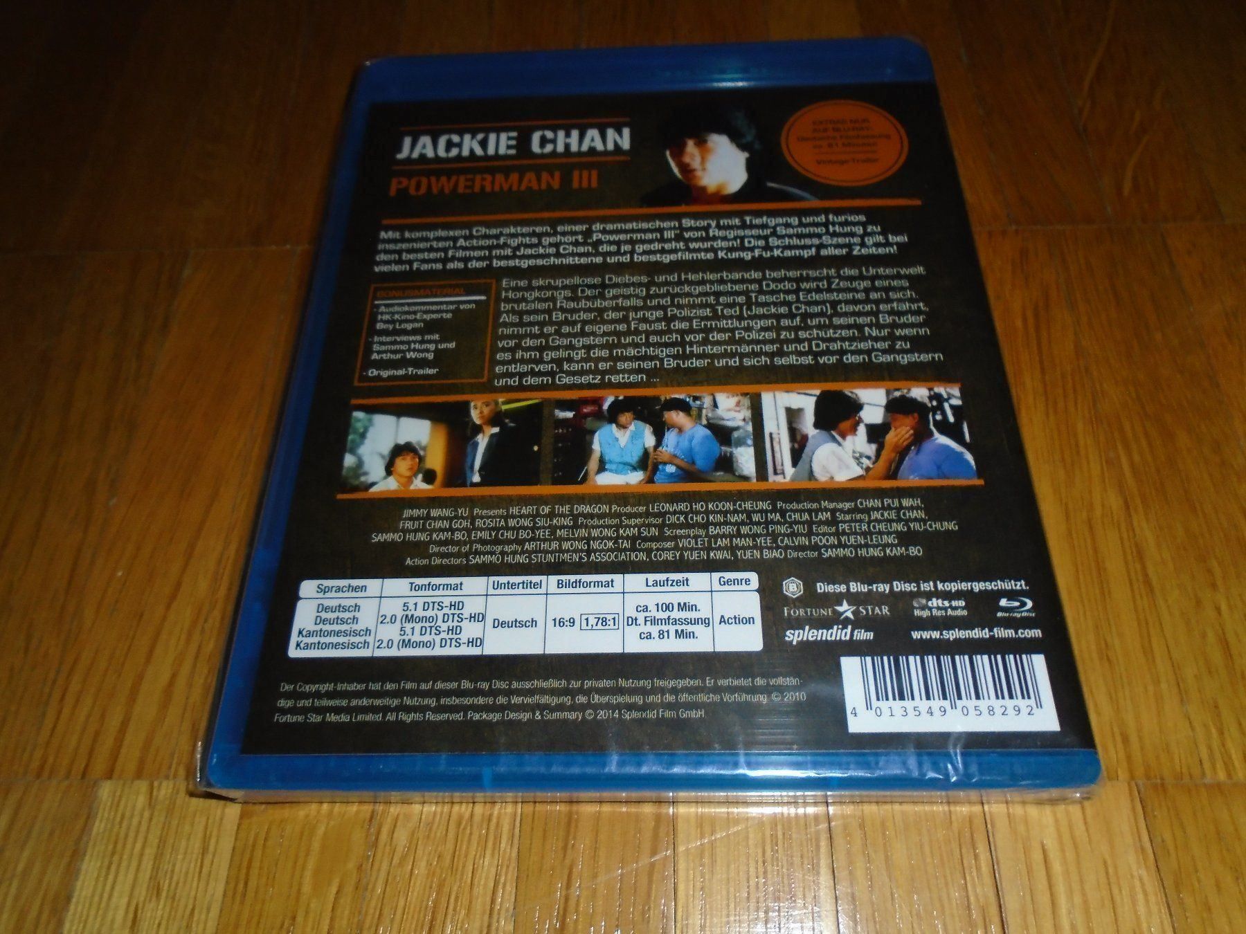 Tutti i DVDs: Jackie Chan - Powerman 3 - UNCUT – Nuovo e nell'imballaggio originale da Basel venduto da havsok 1